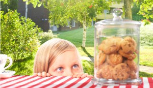 ha kakan och äta den